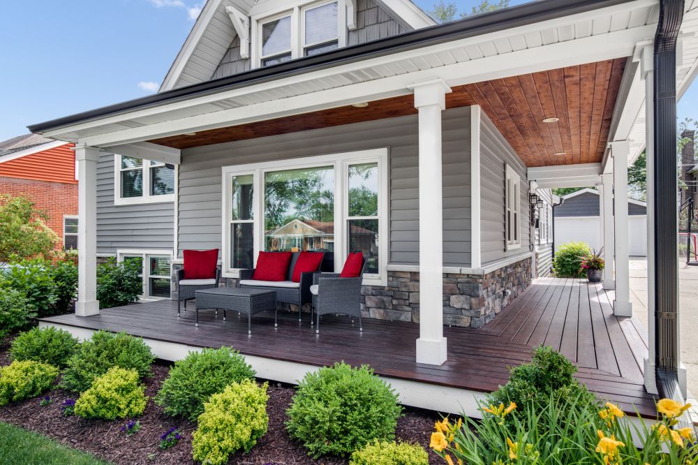 Porch Pillar Repair in Howell