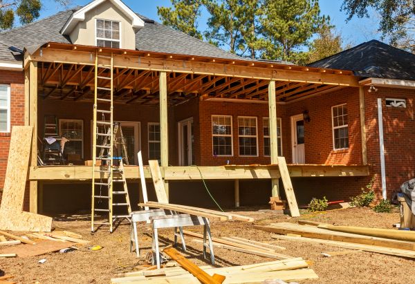 Sagging Deck Repair in Howell