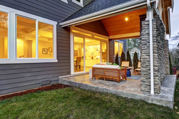 Back Porch Construction in Howell