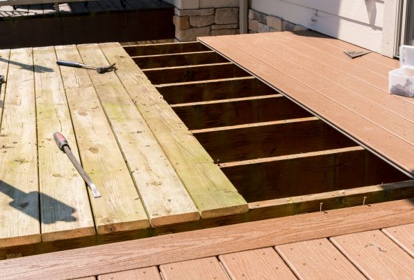Deck Floor Replacement in Howell