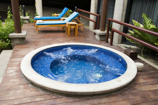 Hot Tub Deck Construction in Howell